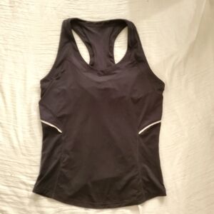 MEC Black Tank Top Racer Back Size M
